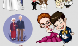 漫画新娘图片,甜蜜瞬间，幸福定格